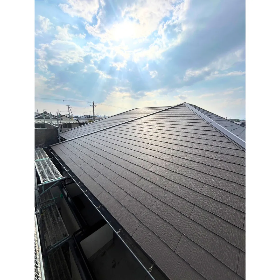 屋根葺き替え工事　稲美町