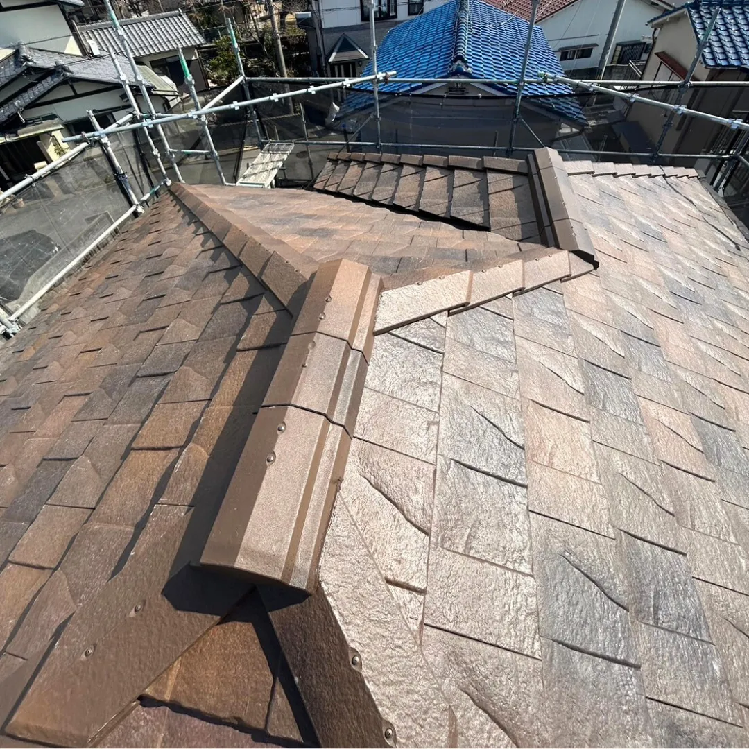 外壁やり替え　屋根葺き替え工事　加古川市