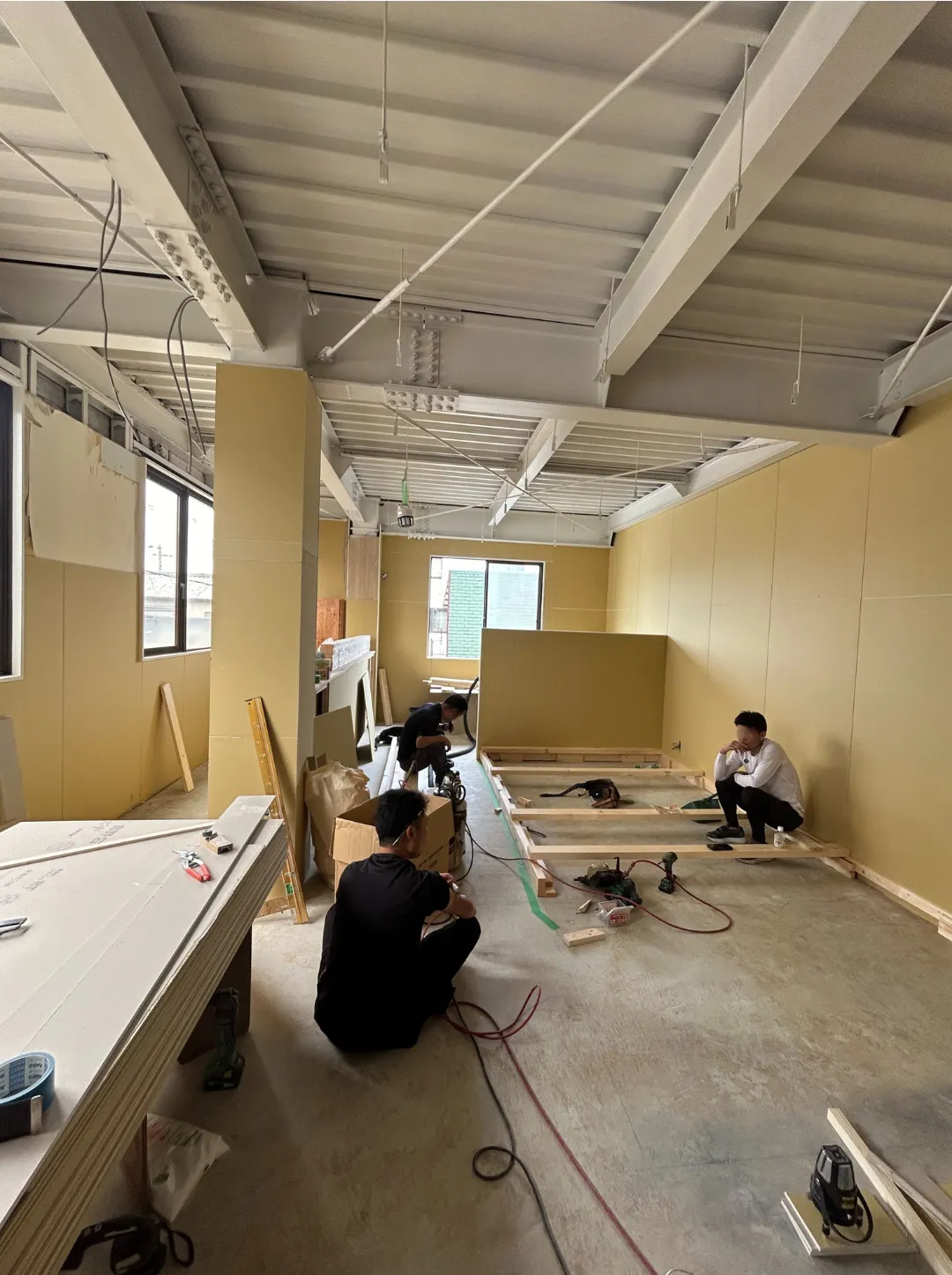 まつげサロン改装工事