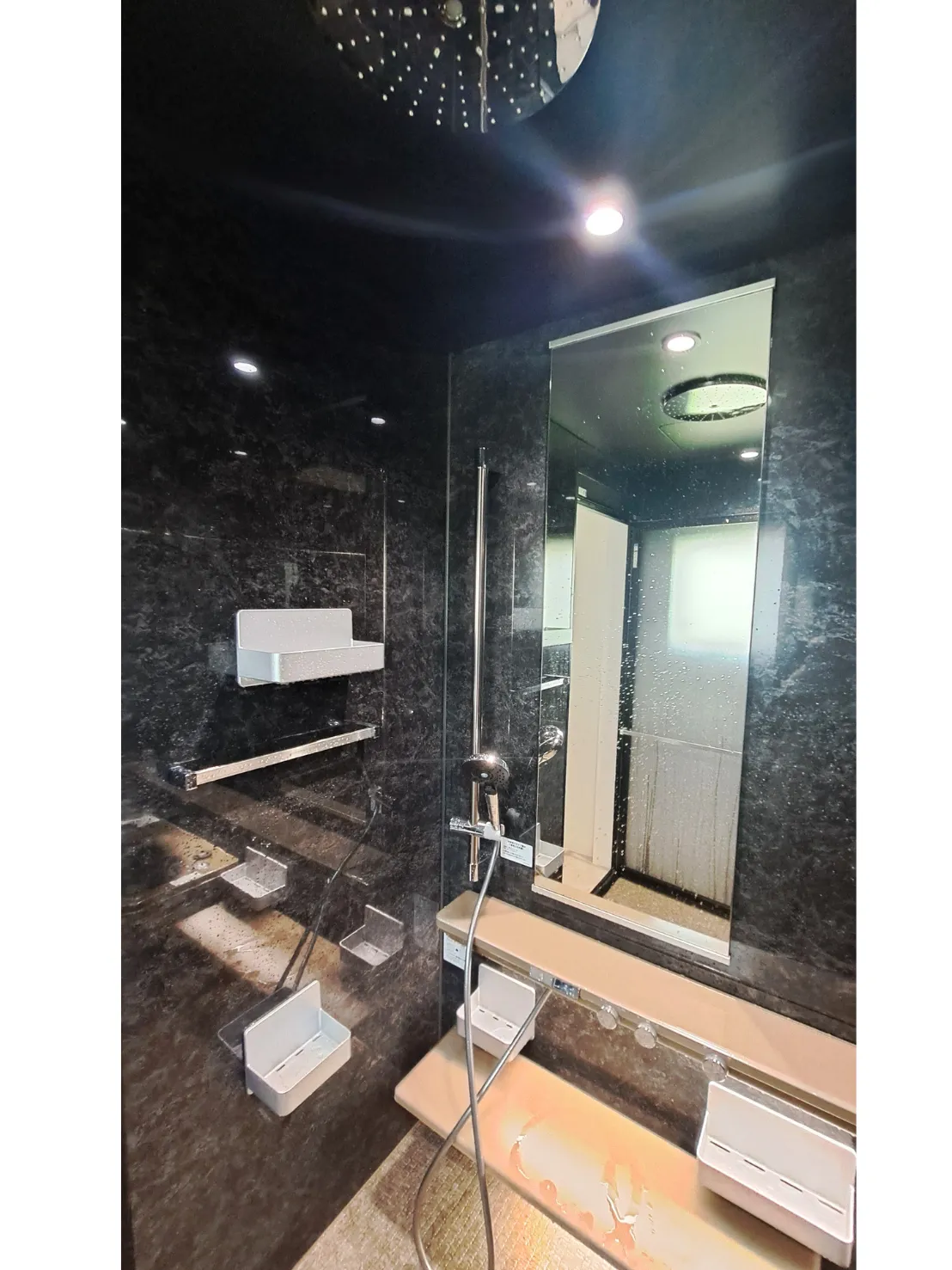 オーバーヘッドシャワー