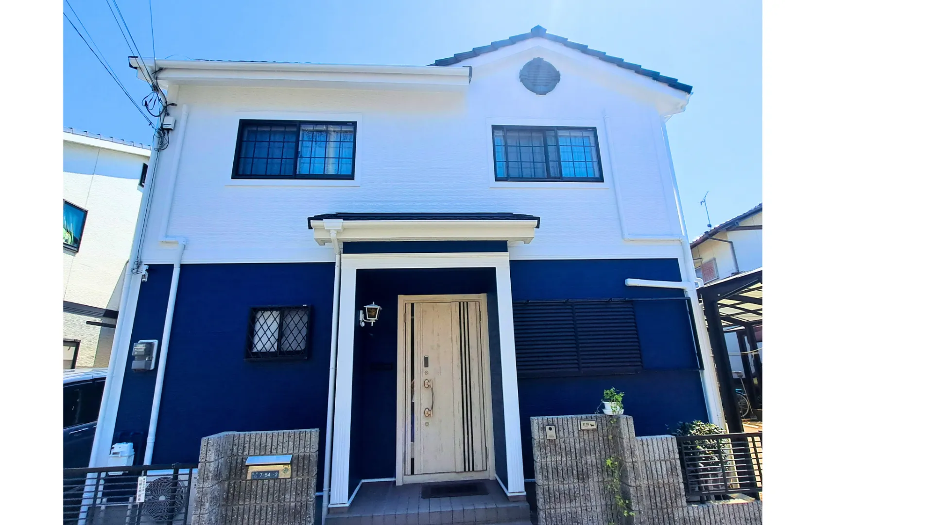 外壁塗装工事　高砂市