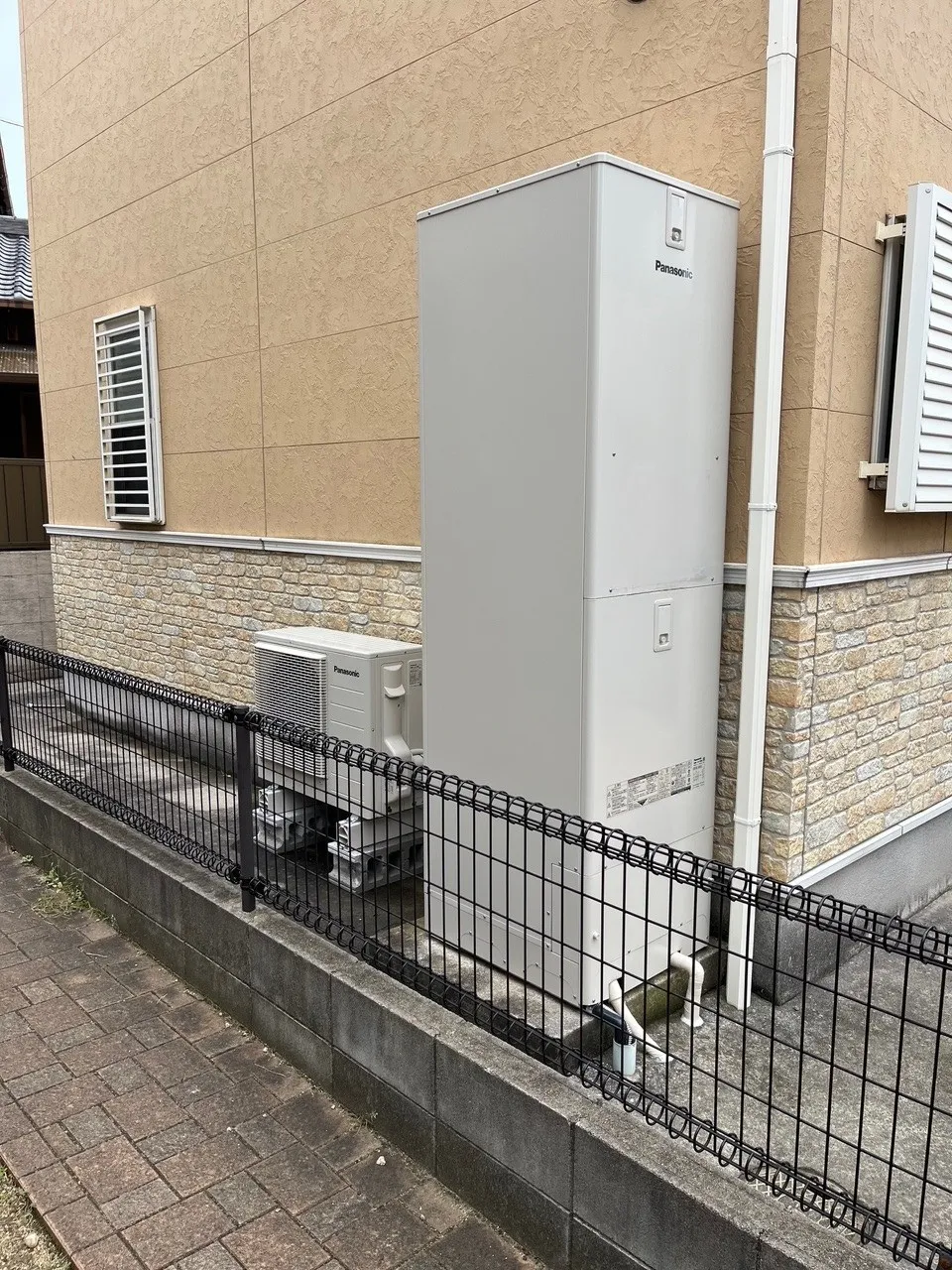 給湯器取替工事　加古郡